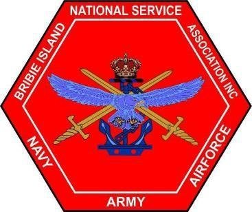Bribie Island National Service Association badge