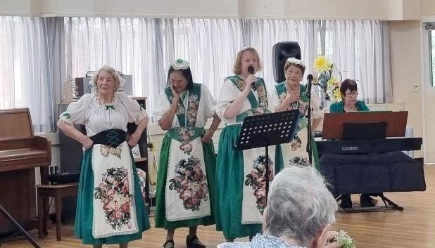 The M.L.O.C. Singers performing